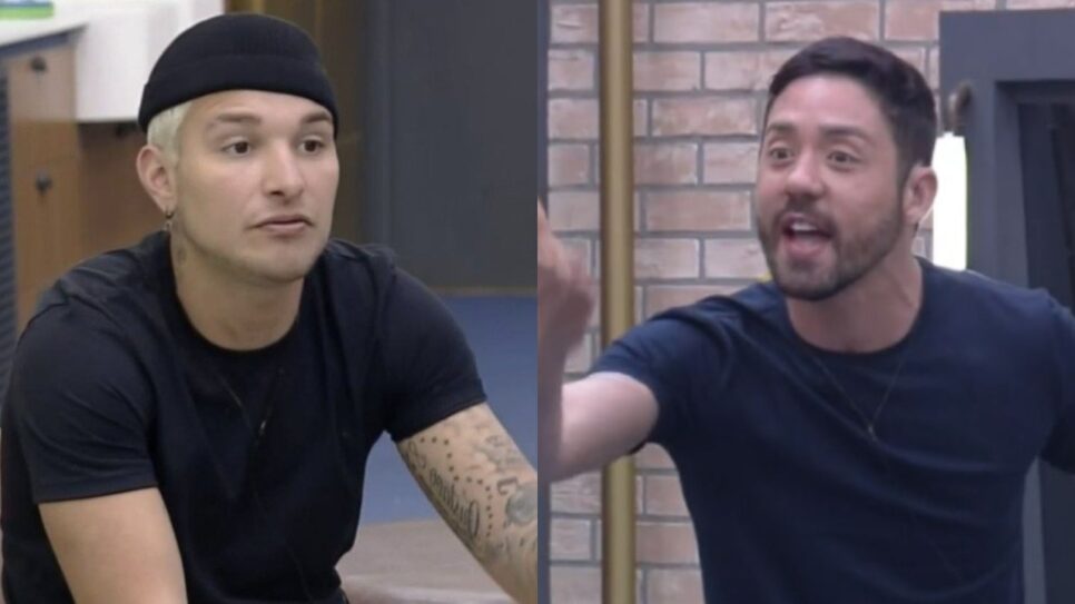 A Fazenda: Clima esquenta e Rico discute feio com MC Gui (Reprodução)