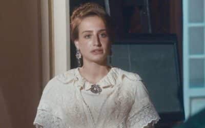 Nos Tempos do Imperador: Após transa com Augusto, Leopoldina faz confissão a Isabel (Reprodução/Globo)
