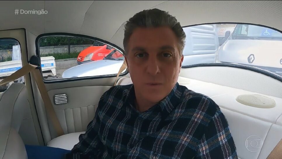 Luciano Huck viu atriz da Globo vivendo como motorista (Foto: Reprodução)