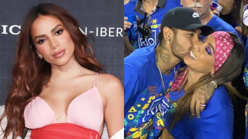 Ao anunciar atração da Libertadores, jornal se refere a Anitta como ‘ex de Neymar’ (Reprodução)