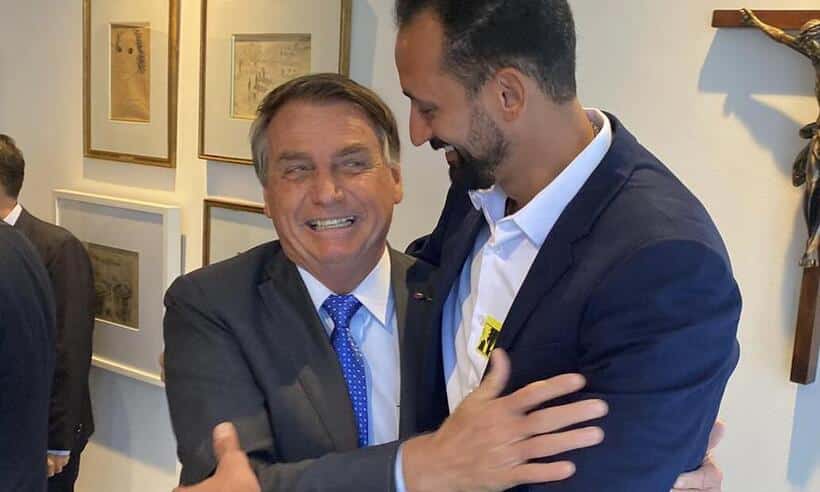 Maurício Souza e Jair Bolsonaro (Foto: Reprodução)