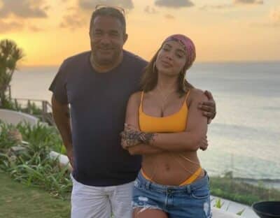 Recuperado do câncer, pai de Anitta faz desabafo: 'A luta continua' Foto: Reprodução