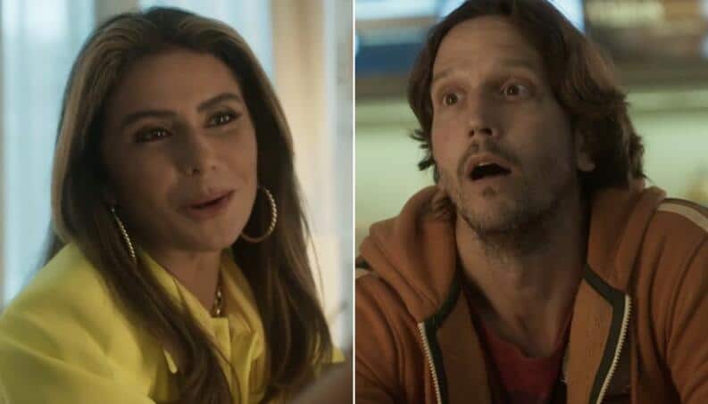 Quanto Mais Vida, Melhor!: Paula (Giovanna Antonelli) patrocinará Neném (Vladimir Brichta) para salvar a Terrare Cosméticos da falência (Foto: Reprodução)
