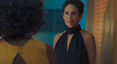 Um Lugar ao Sol: Rebeca pega Túlio e Ruth no flagra e desconfia de traição (Reprodução/Globo)
