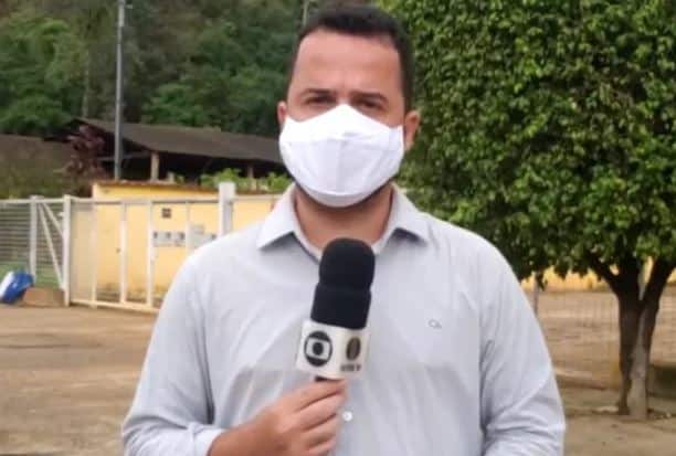 Hérisder Matias, repórter da Globo, falou sobre a cobertura da tragédia com Marília Mendonça (Foto: Reprodução)