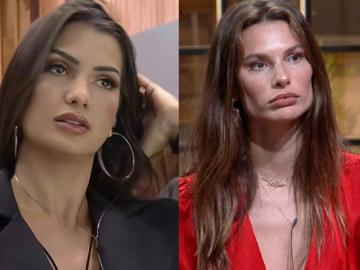 Marina Ferrari e Dayane Mello (Foto: Reprodução)