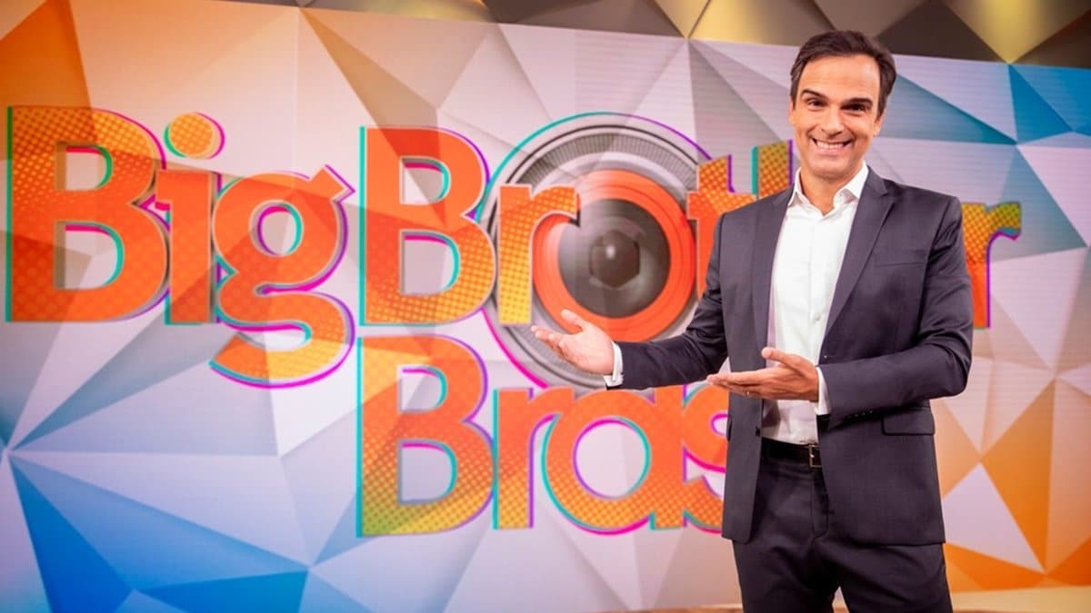 Tadeu Schmidt é o novo apresentador do BBB(Foto: Reprodução)