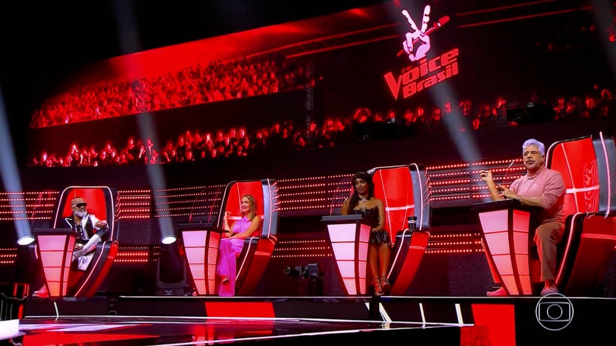 The Voice Brasil não vai bem na Globo (foto: Reprodução)