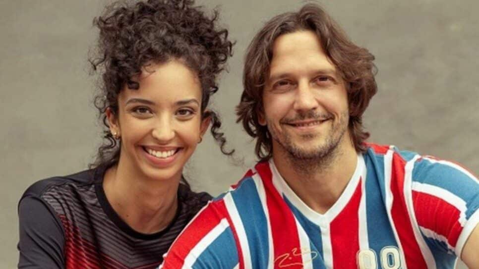 Quanto Mais Vida, Melhor!: Vladimir Brichta contracena com sua filha, Agnes (Foto: Reprodução)