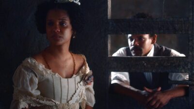 Nos Tempos do Imperador: Zayla se arrepende e implora perdão de Samuel (Reprodução/Globo)