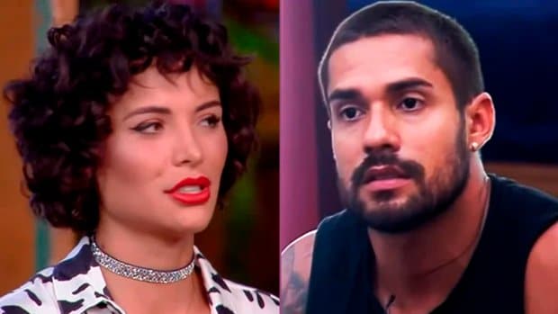 Aline se decepciona com Bil Araújo e coloca peão como alvo de voto em A Fazenda 2021 (Imagens: Reprodução – PlayPlus)