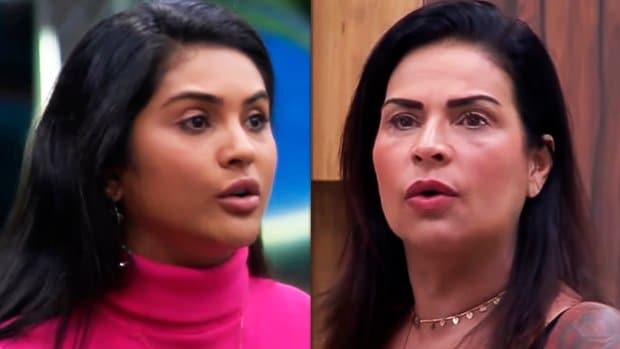 Mileide Mihaile e Solange Gomes (Foto: Reprodução)