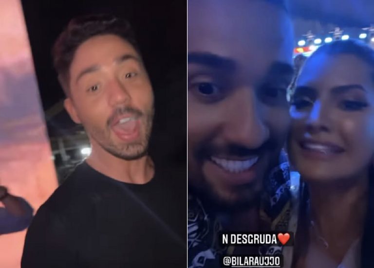 Rico Melquiades, Bil Araújo e Marina Ferrari (Foto: Reprodução)