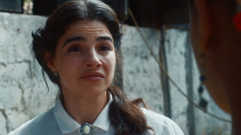 Pilar (Gabriela Medvedovski) em Nos Tempos do Imperador (Reprodução/TV Globo).