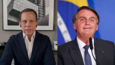 João Dória alfineta Bolsonaro ao ser questionado sobre 'calça apertada (Reprodução)