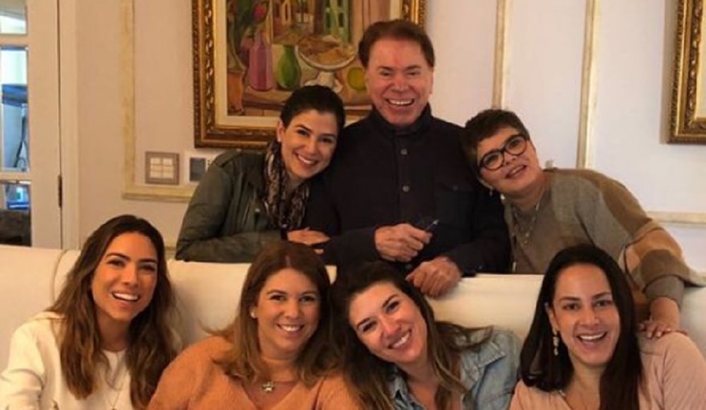 Silvio Santos reúne filhas, conversa sobre morte e determina herança (Reprodução)