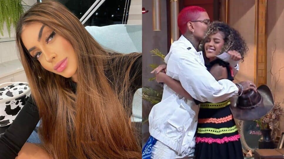 MC Mirella se revolta e acusa Dynho e Sthe de 'transarem a noite inteira' (Reprodução)