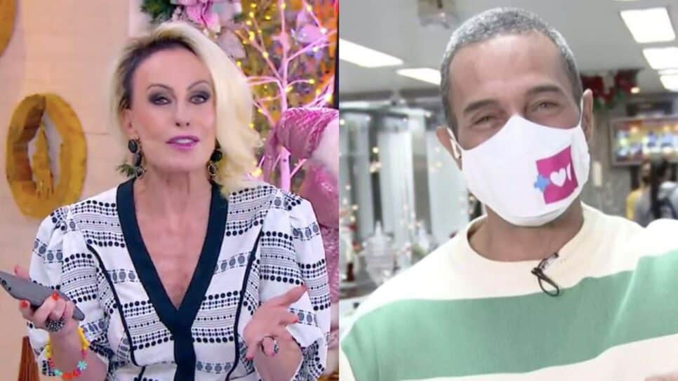 Ana Maria Braga protagoniza climão com repórter no Mais Você (Reprodução/Globo)