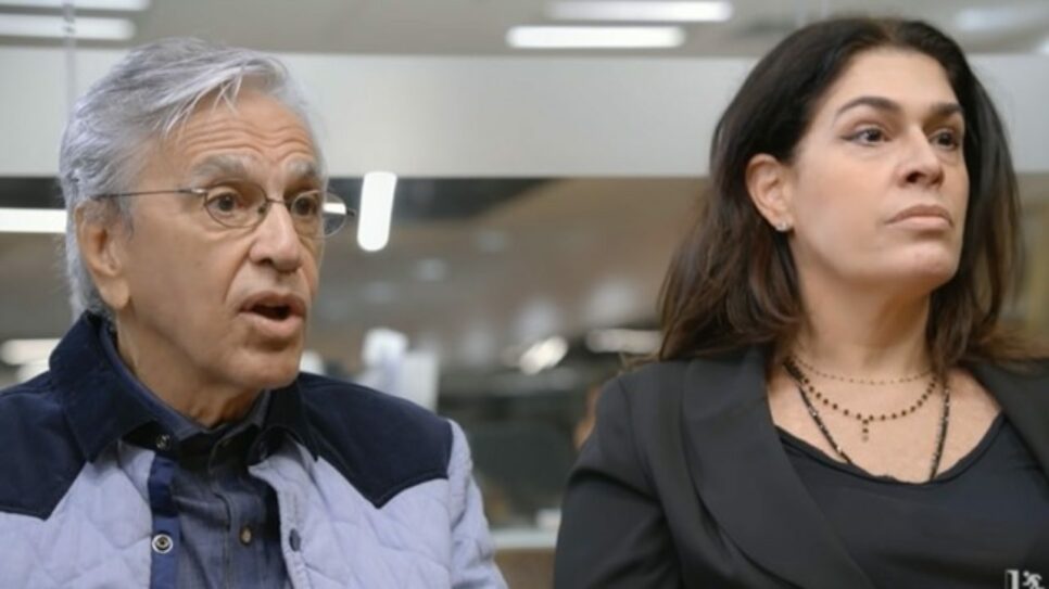 Caetano Veloso e Paula Lavigne testam positivo para Covid-19 (Foto: Reprodução)