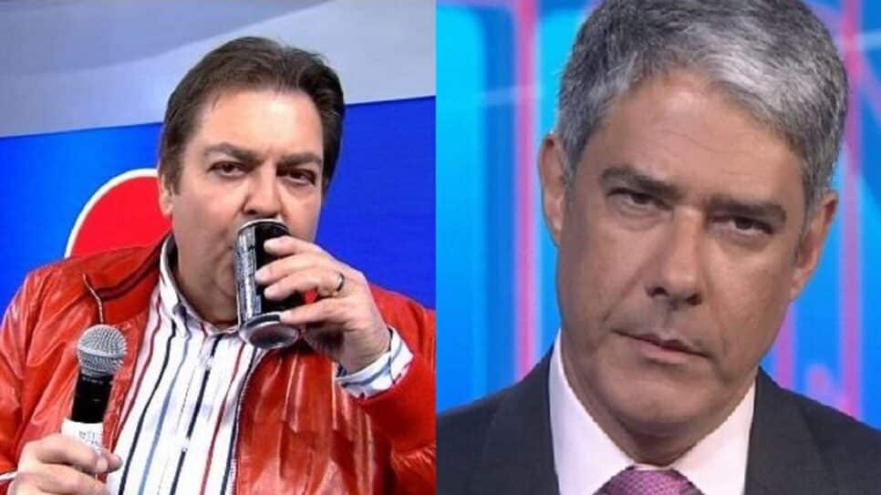 William Bonner perdeu aliada para Faustão (Foto: Reprodução)
