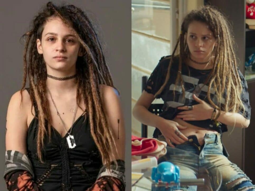 Lara Tremouroux vive Joy em Um Lugar ao Sol (Reprodução/Globo)