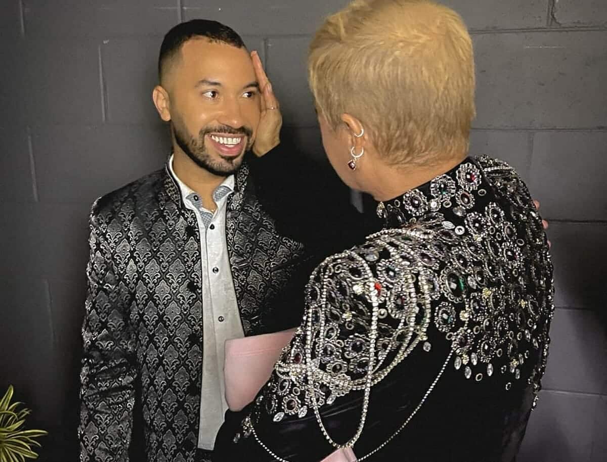 Gil do Vigor se emociona em encontro com Xuxa (Foto: Reprodução)