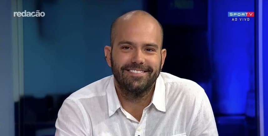 Lucas Gutierrez, apresentador do Esporte Espetacular (Foto:Reprodução)