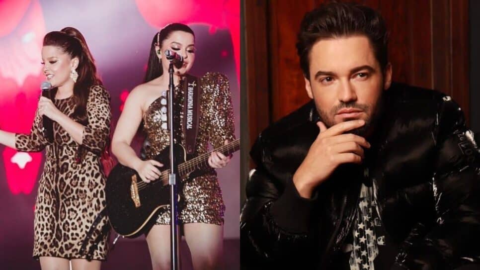 Maiara e Maraisa alfinetam Fernando em show (Reprodução)