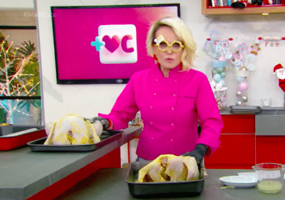 Ana Maria Braga vira chacota na web ao ensinar receita de Natal (Reprodução/Globo)