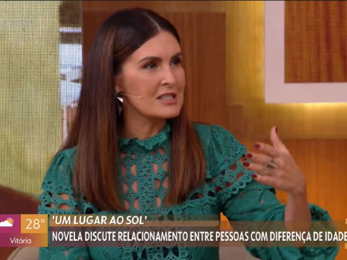 Fátima Bernardes deixa Encontro para conseguir se dedicar a família e irrita Globo (Foto: Reprodução - TV Globo)