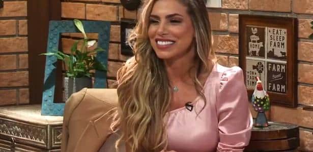 Erika Schneider desmente Dayane Mello e nega paixão por Bil Araújo em A Fazenda 2021 (Foto: Reprodução)