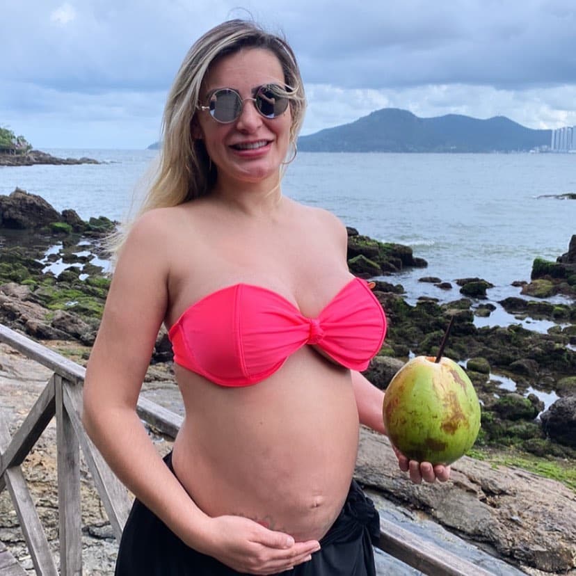 Grávida, Andressa Urach desabafa sobre autoestima (Reprodução/Instagram)