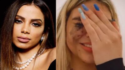 Imagem do post Anitta quebra o silêncio após dueto não autorizado com Melody e detona: “Derrubar automaticamente”