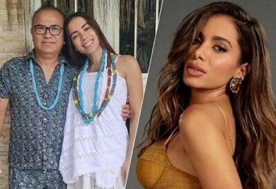 Anitta rebate intolerância religiosa após posar com pai de santo (Foto: Reprodução)
