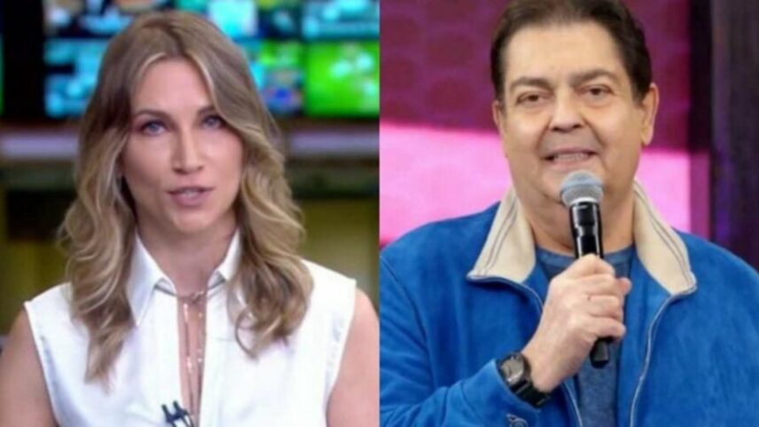 Anne Lottermann fala o que vive com Faustão e revela bastidores da Band (Foto: Reprodução)