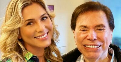 Após demissão, Lívia Andrade reencontra Silvio Santos (Foto: Reprodução)