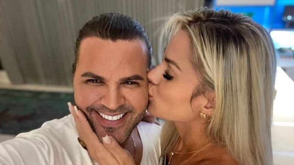 Eduardo Costa e Mariana Polastreli (Foto: Reprodução)