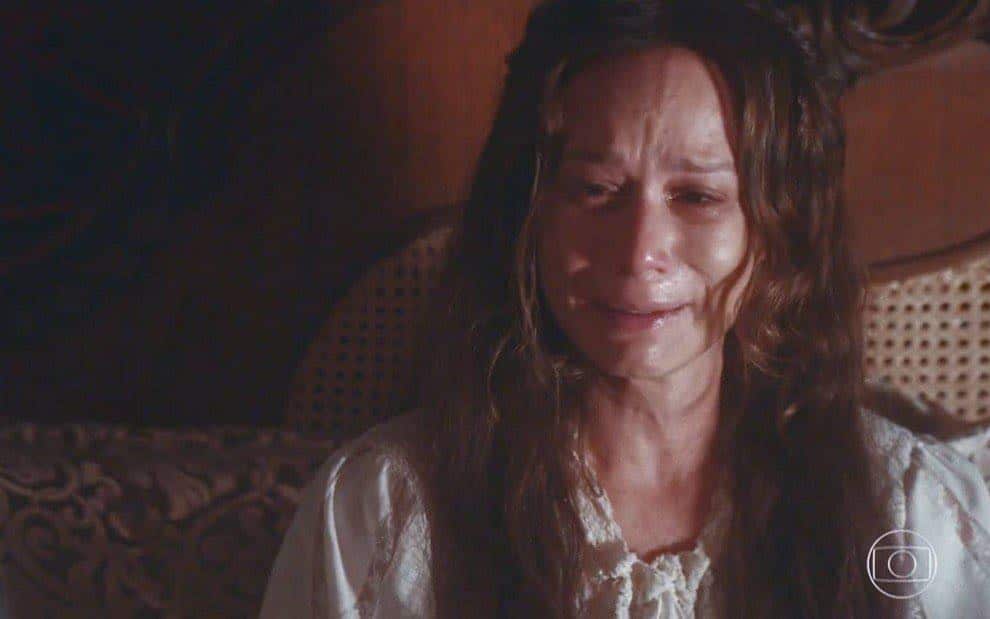 Nos Tempos do Imperador: Luísa sofre com doença e implora perdão de Teresa