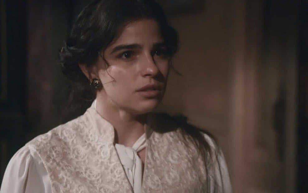 Nos Tempos do Imperador: Pilar é escorraçada da Ordem Terceira após prisão de Samuel (Reprodução/Globo)