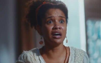 Nos Tempos do Imperador: Durante transe, Cândida revela tragédia a Zayla Foto: Reprodução