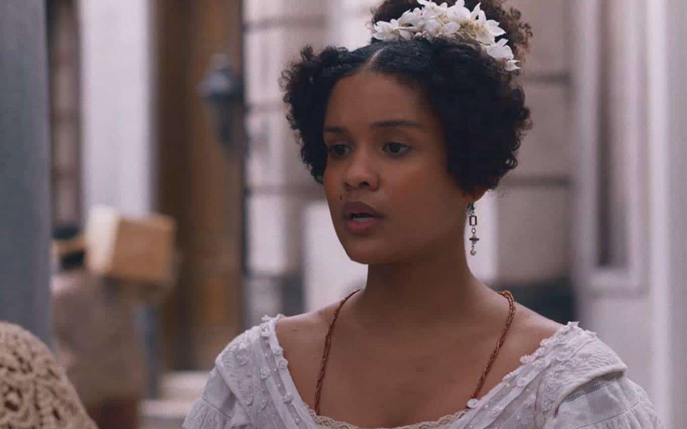 Nos Tempos do Imperador: Zayla cai em provocação e ameaça ex-patroa (Reprodução/Globo)