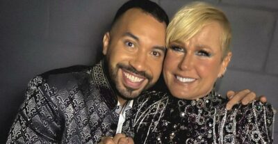 Imagem do post Gil do Vigor se emociona ao encontrar com Xuxa