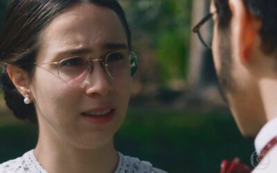 Nos Tempos do Imperador: Nélio se desespera ao achar Dolores em estado deplorável (Reprodução/Globo)