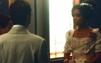 Zayla flagra Dolores e Nélio fugindo na trama da Globo (Reprodução/Globo)