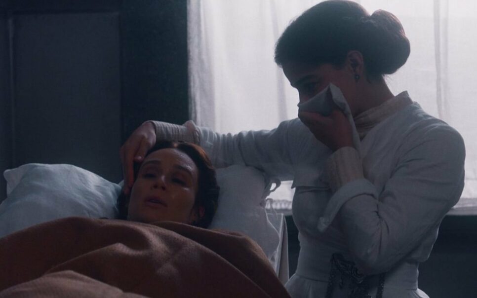 Nos Tempos do Imperador: Luísa piora e Pilar entra em desespero (Reprodução/Globo)