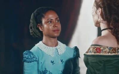 Nos Tempos do Imperador: Cinnara Leal é Justina (Foto: Reprodução)