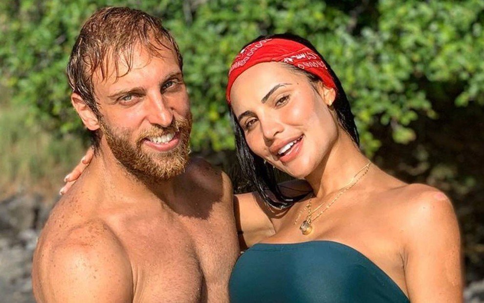 Leo Lins e Aline Mineiro (Reprodução)