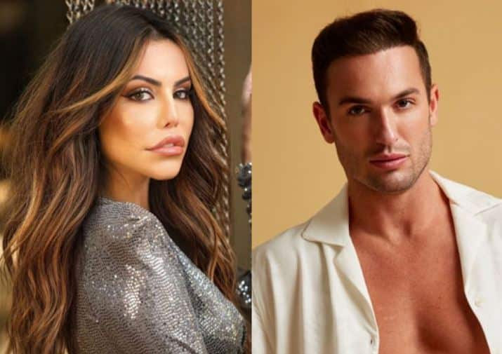 Liziane Gutierrez e Diego Hypolito são flagrados aos beijos no Rio de Janeiro (Foto: Reprodução)