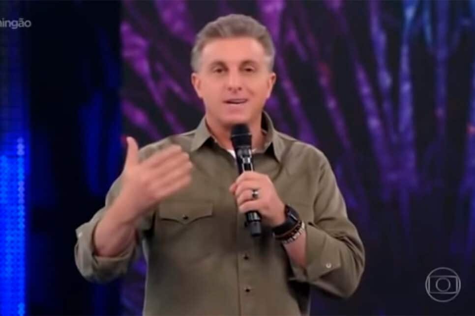 Luciano Huck não evitou situação e chorou em rede nacional (Foto: Reprodução)