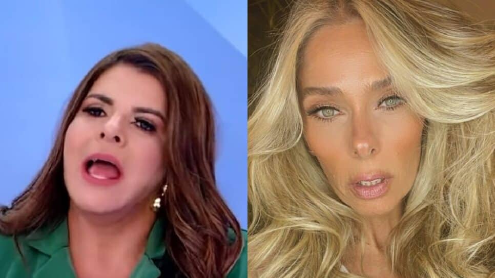 Adriane Galisteu e Mara Maravilha (Foto: Reprodução)